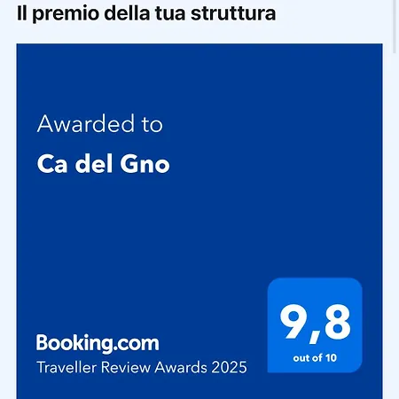 Апартаменты Ca Del Gno